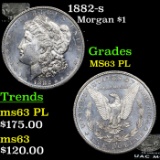 1882-s Morgan Dollar $1 Grades Select Unc PL