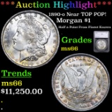 ***Auction Highlight*** 1890-o Morgan Dollar Near TOP POP! $1 Graded ms66 By SEGS (fc)