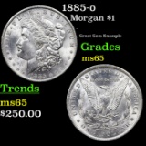1885-o Morgan Dollar 1 Grades GEM Unc