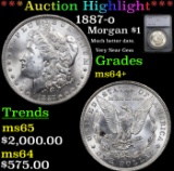 ***Auction Highlight*** 1887-o Morgan Dollar $1 Graded ms64+ By SEGS (fc)