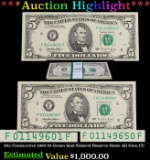 ***Auction Highlight*** 50x Consecutive 1995 $5 Green Seal Federal Reserve Notes All Gem CU Grades (
