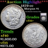 ***Auction Highlight*** 1879-cc Morgan Dollar $1 Graded vf35+ By SEGS (fc)