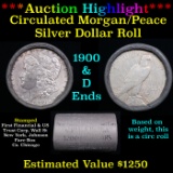 ***Auction Highlight***  First Financial Shotgun 1900 & 'D' Ends Mixed Morgan/Peace Silver dollar ro