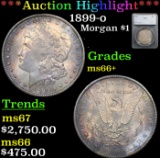 ***Auction Highlight*** 1899-o Morgan Dollar $1 Graded ms66+ By SEGS (fc)