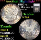 ***Auction Highlight*** 1883-s Morgan Dollar $1 Graded MS64 by SEGS (fc)