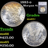 1883-o Morgan Dollar $1 Graded ms65+ By SEGS