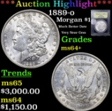 ***Auction Highlight*** 1889-o Morgan Dollar $1 Graded Choice+ Unc By USCG (fc)