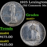 1925 Lexington Old Commem Half Dollar 50c Grades Select+ Unc