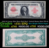 1923 $1 Large Size Rare Red Seal  United States Note FR-40 Grades vf++ EPQ
