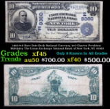 1902 $10 Rare Date Back National Currency 3rd Charter President McKinley The Union Exchange National