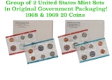1968 & 1969 United States Mint Sets
