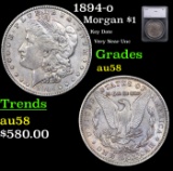 1894-o Morgan Dollar $1 Grades Choice AU/BU Slider BY SEGS