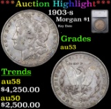 ***Auction Highlight*** 1903-s Morgan Dollar $1 Graded au53 By SEGS (fc)