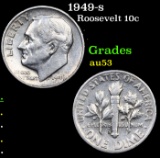 1949-s Roosevelt Dime 10c Grades Select AU