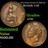 1827 King George IV KM-703 Grades xf