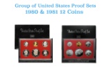 1980 & 1981 United States Mint Proof Sets
