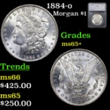 1884-o Morgan Dollar $1 Graded ms65+ By SEGS