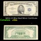 1953A $5 Blue Seal Silver Certificate Grades vf++