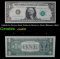 1969A $1 Green Seal Federal Reserve Note (Boston, MA) Grades Choice CU