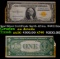 1935A $1 Yellow Seal Silver Certificate North Africa, WWII Emergency Currency Grades AU Details
