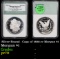 Proof Silver Round - Copy of 1889-cc Morgan $1 Morgan Dollar $1 Graded pr70 dcam By NTC