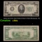 1934A $20 Green Seal Federal Reserve Note (Richmond, VA) Grades vf+