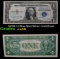 1935E $1 Blue Seal Silver Certificate Grades Choice AU/BU Slider