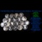 ***Auction Highlight*** Full Roll Silver Mix Commemorative Dollars. 20 Coins total. (fc)