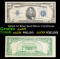 1934A $5 Blue Seal Silver Certificate Grades Select AU