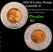 1958-d Lucky Penny Lincoln Cent 1c Grades NG