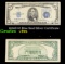 1934D $5 Blue Seal Silver Certificate Grades vf+