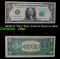1963B $1 'Barr Note' Federal Reserve Note Grades vf++