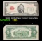 1928F $2 Red Seal United States Note Grades vf+