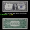 1957 $1 Blue Seal Silver Certificate Grades Choice AU/BU Slider