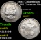 1893 Columbian Old Commem Half Dollar 50c Grades Choice+ Unc