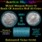 ***Auction Highlight*** Bank Of America 1881 & 'D' Ends Mixed Morgan/Peace Silver dollar roll, 20 co