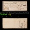 1813 New York Merchant's Bank Check For $20.93 Grades NG