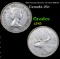 1964 Canada Quarter 25 Cents KM-68 Grades xf+