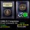 Proof 1989-S Congress Modern Commem Half Dollar 50c Graded GEM++ Proof Deep Cameo BY USCG