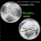 1967 Canada Quarter 25 Cents  KM-68 Grades Choice+ Unc