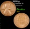 1909-p Lincoln Cent 1c Grades f+