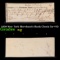 1809 New York Merchant's Bank Check for $70 Grades NG