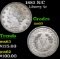 1883 N/C Liberty Nickel 5c Grades Select Unc