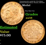 Commemorative medal for U.S.A Major General George Henry Thomas, 1816-1870 Grades Choice AU/BU Slide