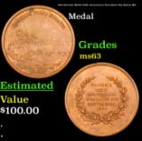 1901 Souvenir Medal 125th Anniversary Evacuation Day Boston MA  Grades Select Unc