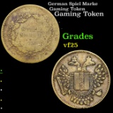 German Spiel Marke Gaming Token Grades vf+