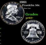 Proof 1961 Franklin Half Dollar 50c Grades Select+ Proof