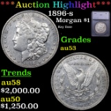 ***Auction Highlight*** 1896-s Morgan Dollar $1 Graded au53 By SEGS (fc)