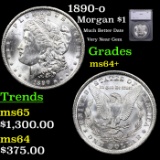 1890-o Morgan Dollar $1 Graded ms64+ By SEGS