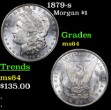 1879-s Morgan Dollar $1 Grades Choice Unc